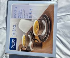 Denby  Mocha 16 piece dinner set