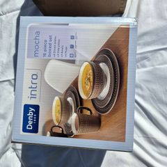 Denby  Mocha 16 piece dinner set