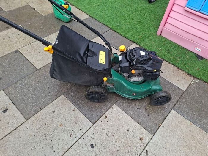 Petrol lawnmower