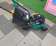 Petrol lawnmower