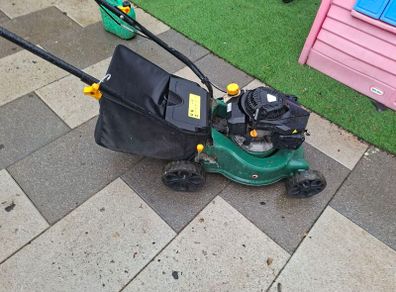 Petrol lawnmower