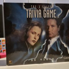 X-Files trivia game VHS