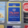 32 Vintage Cigarette Beer Mats 16 Unique Duplicates (70s/80s/90s) Image 9