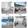 PVC Drainage Mat 3 x 16.4ft, Non-Slip Commercial Floor Mat Roll, Water Drainage Matting for Indoor & Outdoor Use, Restaurant, Pool, Patio, Bathroom, Grey Image 4