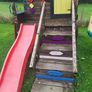 Childrens wooden garden playset large Image 7