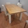 Extendable kitchen table and 6 chairs Image 2