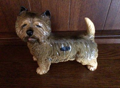 Vintage Coopercraft China Yorkshire Terrier  Dog Figurine Ornament
