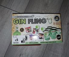x2 Bundle - Brand New The Drinking Party Game - Gin Fling - RRP - 10.00 & Now Added - Brand New Heineken Shoulder Bag