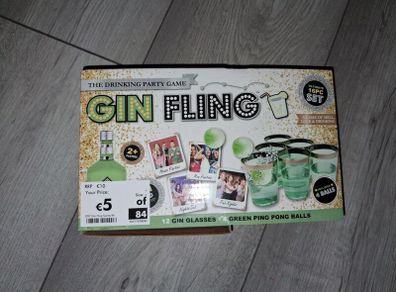 x2 Bundle - Brand New The Drinking Party Game - Gin Fling - RRP - 10.00 & Now Added - Brand New Heineken Shoulder Bag