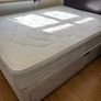 Double bed base, headboard and mattress Image 2