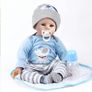 Reborn Dolls 22 inch 55 cm Soft Silicone Vinyl Reborn Baby Dolls Handmade Lifelike Cheap Reborn Baby Boy Children's Best Xmas Toy Birthday Gift (FREE POSTAGE) Image 4