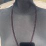 Genuine Natural Garnet Necklace (Opera Length 28") Image 10