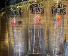 Orchard Thieves Beer pint Glasses
