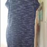 Brand New Per Una Marks& Spencer navy mix midi dress size UK16 EUR44 Postage included Image 2