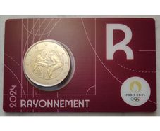 France 2 Euro Base Metals Brilliant Uncirculated Coin 2024 - Hercules - Olympic Games Paris 2024