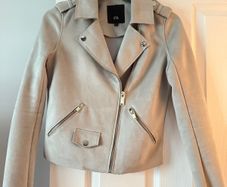 River Island Biker Jacket Size 6