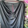 top Bnwt cowl draped neckline top baloot size 12 Image 4
