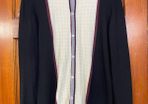 Sacred Hawk men's  Cardigan Knitted Shirt Size small