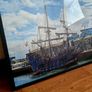 Framed Tall Ship Print Image 3