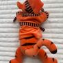 Winnie the Pooh Tigger Plush Disney Soft Toy Wearing Dressing Gown And Night Cap Used Please look at the pictures Image 6