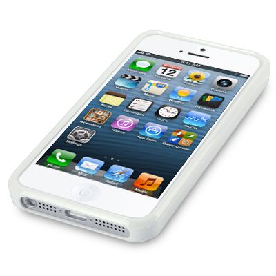 New Iphone 5 Terrapin Gel Case Cover Solid Hot Pink / Purple / Red With Free Screen Protector