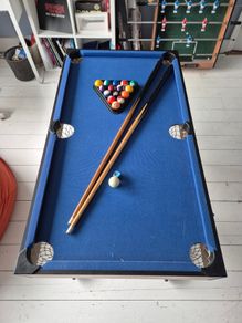 Multi games / pool table foldable