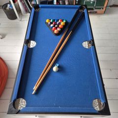 Multi games / pool table foldable