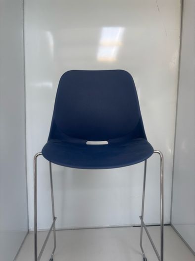 Blue office chair