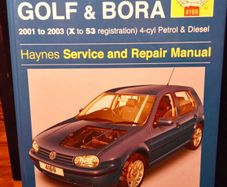 2008. Haynes. VW Golf And Bora Service And Repair Manual.