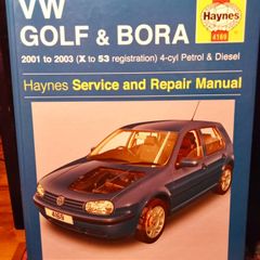 2008. Haynes. VW Golf And Bora Service And Repair Manual.