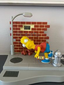 bart simpson alarm clock