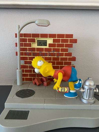 bart simpson alarm clock