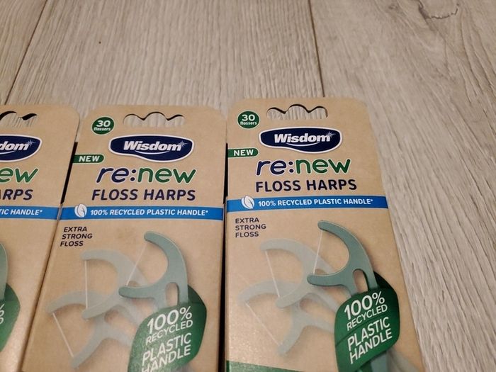Dental floss harps