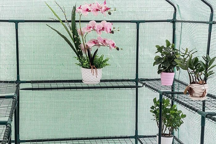 Greenhouse Grow House with 8 Shelves,143 x 216 x 195 cm (FREE POSTAGE)