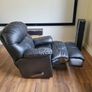 Leather manual recliner Image 4