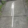 Curtain poles - only one, the shorter is left Image 3