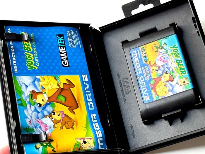 Yogi Bear Cartoon Capers for Sega Mega Drive - Boxed & Minty