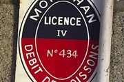 Enamel Sign
