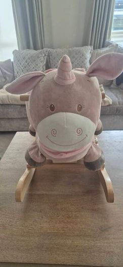 Wooden Baby Rocking Animal Unicorn