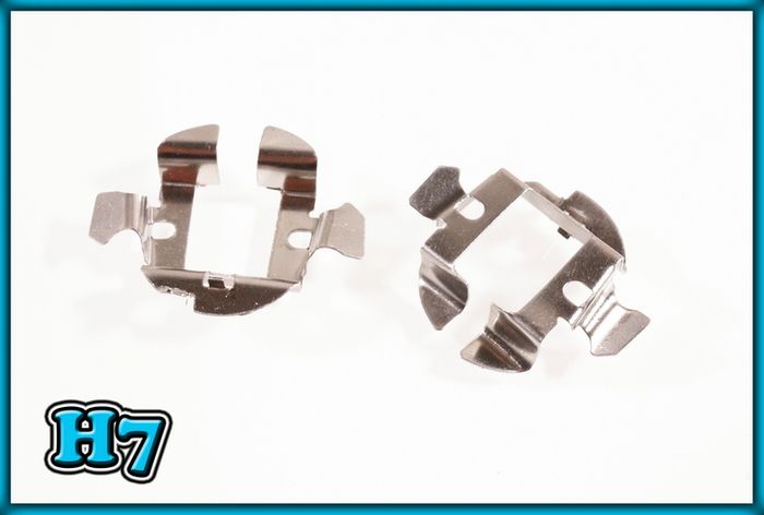 H7 HID Xenon Bulb Adapters - BMW E39, E46, E53 X5, MINI, VW Golf, Jetta, Caddy, Touran, Scirocco, Transporter, Tiguan