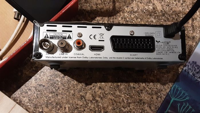 Tv Box and Aerial