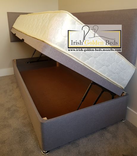 ottoman lift up bed frame and headboard