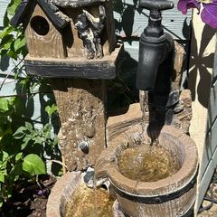 garden water fountain