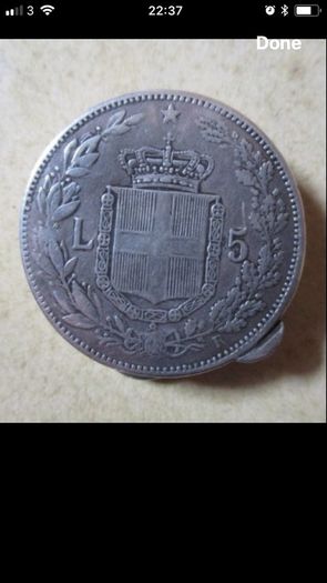 5 Lira 1879