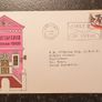 UK FDC Christmas 1968 Image 2
