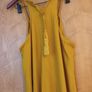 Primark Mustard  Sleevless  Dress. S. L 16. B.N.W.T. Image 4