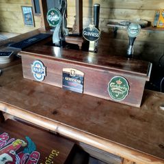 Beer taps box for 3 taps dart board whisky mirrors