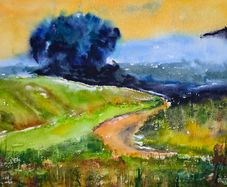 killarney national park watercolour