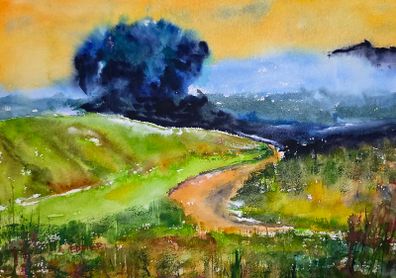 killarney national park watercolour