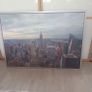 Print of city scape. In excellent condition. Image 2